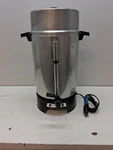 West Bend 100 Cup Automatic Coffee Maker Commercial Aluminum No. 33600 (tested). Fixed Price $50.00.