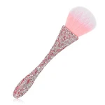 Ymapinc Pink Rhinestone Nail Duster Brush - Women Face Make Up Shiny. Fixed Price $15.62.