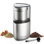 Electric Coffee Bean Grinder, Spice 1 Removable Bowl With Stainless Ste. Fixed Price $103.27.