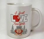 Ziggy Just Love New York Coffee Cup White Mug Morning Tea Drinking Collectible. Fixed Price $15.97.