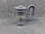 Vintage Gemco Blue Micro-perk Microwave 5-1/2" Coffee Percolator Pot 2-4 Cup. Fixed Price $20.00.