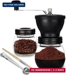 Paracity Manual Coffee Bean Grinder With Ceramic Burr, Hand Mill. Fixed Price $25.81.
