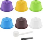 Reusable Coffee Capsule For Nescafe Dolce Gusto Brewers, 6 Pack Refillable Color. Fixed Price $15.97.