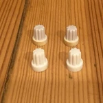 Melitta Perfect Touch Ii Burr Grinder CG-4 Rubber Foot Pads Base Feet Beige. Fixed Price $7.99.