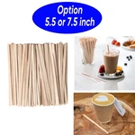 1000 Ct Wooden Coffee Stirrer Unwrapped Sticks 5.5 Inch Or 7.5. Fixed Price $14.72.