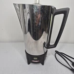 Vintage Electric Presto Super Speed Percolator Large KK01A Stainless Steel Works. Fixed Price $45.00.