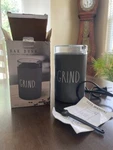 Rae Dunn Electric Coffee Grinder 3OZ Bowl 8 Cups Stainless Blade. Fixed Price $16.99.
