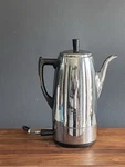 Vintage Universal Coffeematic Electric Percolator Pot Landers Frary Clark. Fixed Price $44.99.
