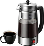 Kidisle 10-CUP Electric Percolator Coffee Pot W/ Borosilicate Carafe, 1000 Watt. Fixed Price $63.99.