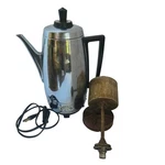 Vtg Kenmore Stainless Steel 8 Cup Percolator - Makes Great Coffee Immersible. Fixed Price $37.50.