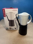 Aerolatte Caff Porcellana Stove Top Espresso Coffee Maker - Moka Pot Black. Fixed Price $44.96.