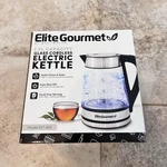 Elite Gourmet 1.7 Capacity Glass Cordless Electric Kettle Auto Shut Off. Fixed Price $21.64.