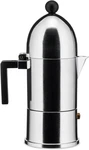 A9095/3 B Cupola - Design Espresso Coffee Maker, Aluminum And Thermoplastic. Fixed Price $218.99.