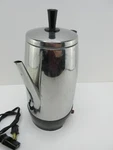 Vintage Western Wizard 12 Cup Automatic Coffee Pot Percolator Chrome. Fixed Price $39.45.