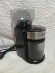 Boly Flat Burr Coffee Grinder, Black Color / New. Fixed Price $20.00.