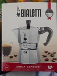 Bialetti Moka Express Cup 130ML Aluminum Silver Manual Espresso Pot. Fixed Price $21.80.