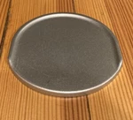 Enzoo Burr Coffee Grinder Model EZ-20A Replacement Part, Silver Metal Base Plate. Fixed Price $11.99.