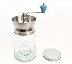 Manual Coffee Bean Grinder With Ceramic Conical Burr, 32 Oz Glass Jar & Lid.. Fixed Price $24.95.