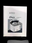 Oster 5838 Owners Manual Instructions User Guide Reprint Recipes. Fixed Price $18.95.