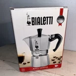 Bialetti Moka Express Iconic Italian Stovetop Espresso Maker New Sealed. Fixed Price $38.00.