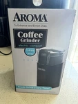 Aroma Electric Compact Coffee Grinder. Fixed Price $21.00.