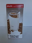 Vintage Krups Fast One Touch Coffee Bean Mill Grinder Type 203 White New. Fixed Price $24.99.