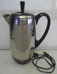 Faberware Superfast Fully Automatic 12CUP Coffee Percolator Model 142B -complete. Fixed Price $24.77.