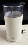 Braun Ksm Aromatic Coffee Grinder - White 4041. Fixed Price $29.95.