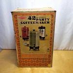 Vintage Nos Empire 42CUP Automatic Electric Party Coffeemaker/percolator. Fixed Price $70.00.