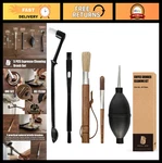 Coffee Grinder Cleaning Kit 5-PIECE Brush Set & Air Blower For Espresso Machin. Fixed Price $36.99.