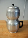 Vintage West Bend Stove Top Quick Drip 15 Cup Pour Over Coffee Maker. Fixed Price $14.70.