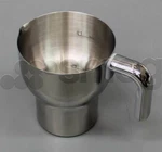 Smeg Jug Mug Cup Stainless Steel Cappuccino Maker Milk Foamer MFF01 MFF11. Fixed Price $103.99.