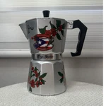 Expresso Maker 6 Cup Aluminum Stovetop Espresso Moka Pot Manual Metallic. Fixed Price $39.99.