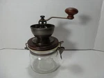 Hario Canister Ceramic Manual Coffee Grinder Mill Glass Container Euc. Fixed Price $26.99.