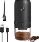 Portable Electric Burr Coffee Grinder With 40 Adjustable Settings, Small. Fixed Price $28.38.