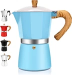 6-CUP Aluminum Espresso Stove-top Moka Pot Classic Italian Coffee Maker. Fixed Price $18.99.