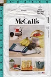Fruit & Vegetable Bags, Mop Pad, Coffee Filters, Bin 2021 Mccall's M8236. Fixed Price $10.99.