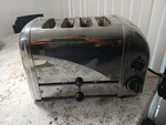 Dualit D4VMH Us- Slice Toaster Classic Stainless Steel W/ Timer -england-guc!. Fixed Price $149.00.