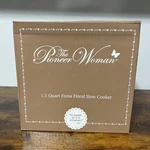 Hamilton Beach The Pioneer Woman 1.5 Quart Fiona Floral Slow Cooker New Sealed. Fixed Price $36.99.