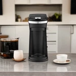 Brentwood Single Serve Coffee Maker K-cup Soft Pod Ground 14OZ New Box. Fixed Price $45.30.