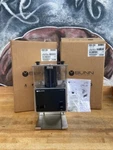 Bunn LPG2E Coffee Grinder With Hoppers Silver 3LB Capacity 6LB. Fixed Price $1220.00.