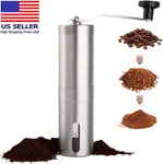 Manual Coffee Bean Grinder Stainless Steel Hand Mill Ceramic Burr For Aeropress,. Fixed Price $18.03.