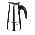Manual 2 Cup Espresso Machine With Pressure Release Valve - Modern Silver Finish. Fixed Price $25.61.