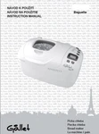 Gallet Bread Machine Manual MAP201, MAP205. Fixed Price $21.99.