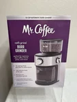 Mr. Coffee Automatic Burr Mill Grinder Custom Grinds /silver 2-18 Cups. Fixed Price $34.99.