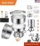 Automatic Powder Sifter Machine 12 Mesh 80 Sieve Shaker Vibrat.... Fixed Price $273.83.