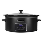 8 Quart Programmable Slow Cooker, Kitchen Appliances, Perfect Small. Fixed Price $75.37.
