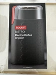 Bodum Bistro Scandanavian Design Electric Coffee Grinder - Black. Fixed Price $10.99.
