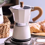 Coffee Pot, Moka Italian Maker 6 CUP/10 Oz Stovetop Espresso Fo. Fixed Price $29.94.