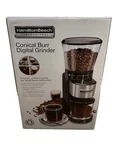 Hamilton Beach Professional Conical Burr Digital Grinder , New. Fixed Price $109.99.